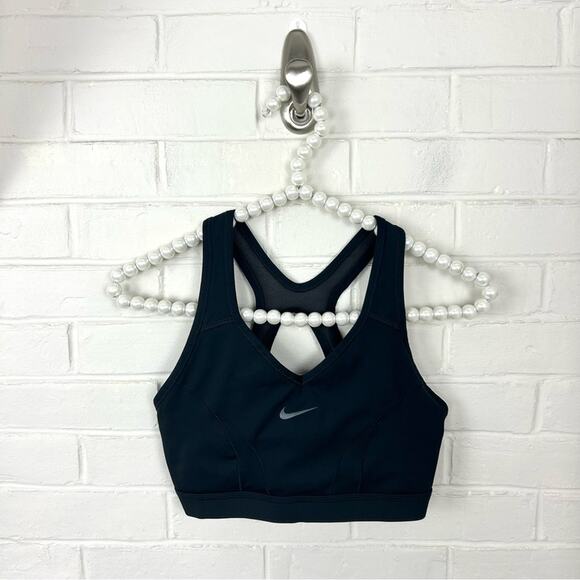 Nike Black Classic Sports Bra Size S - Picture 1 of 7